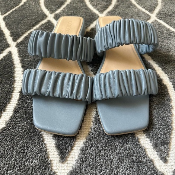 Coconuts No Lies Ruched Sandal Size 9 - Picture 6 of 8